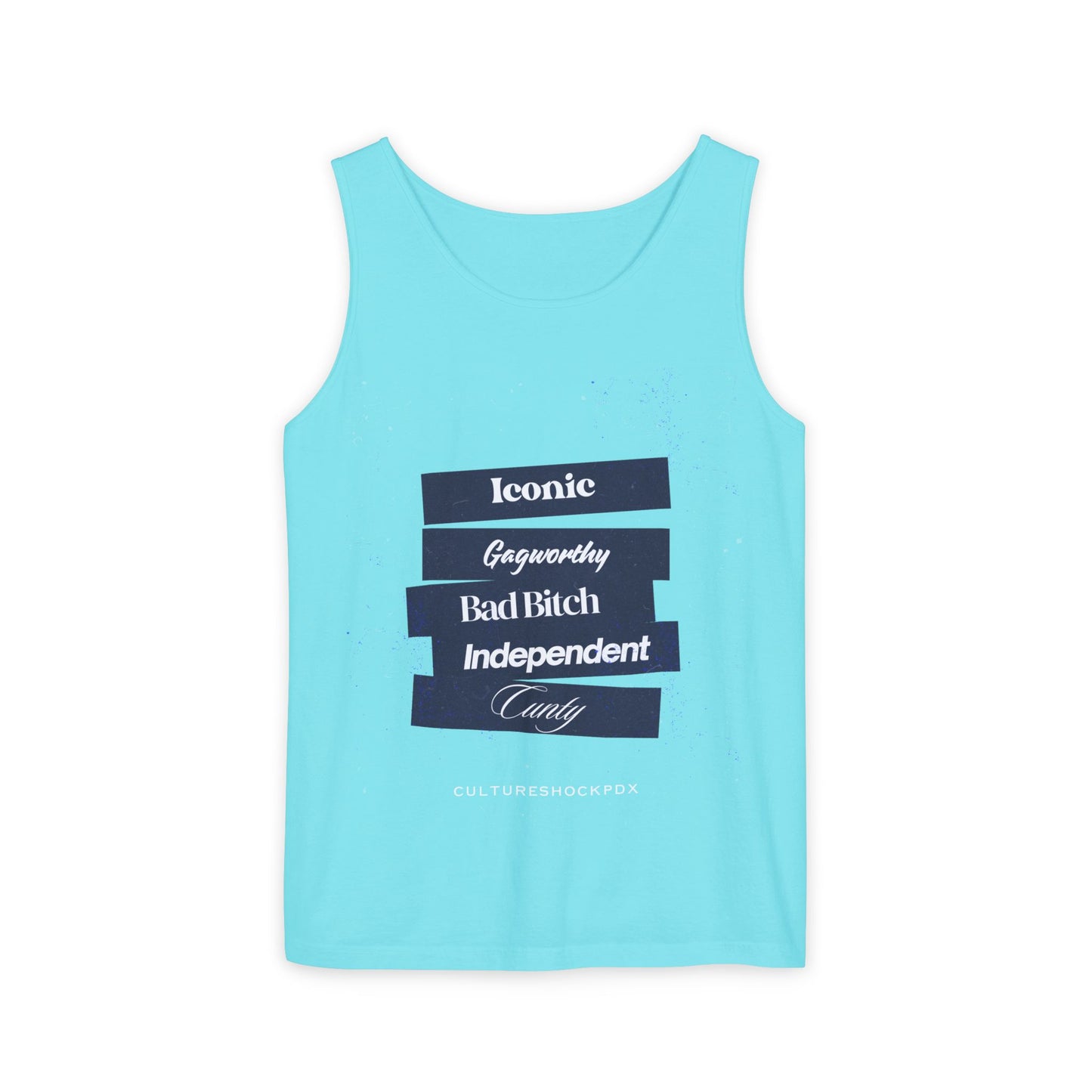 Iconic Unisex Garment-Dyed Tank Top