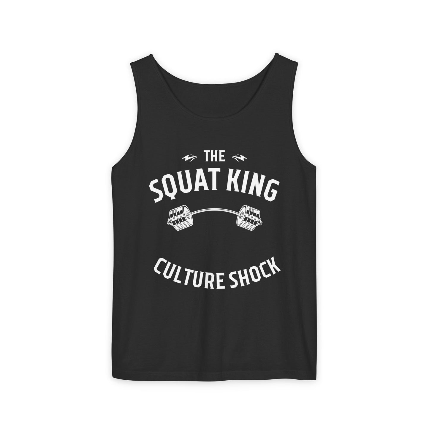 Squat King Unisex Garment-Dyed Tank Top