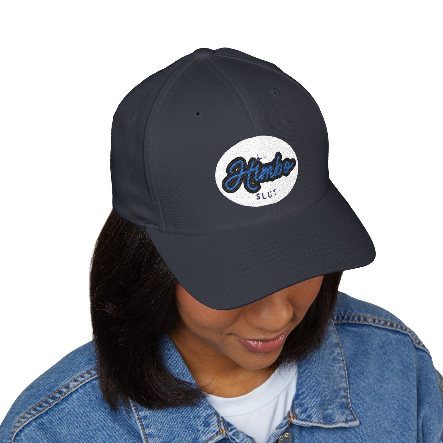 Himbo Slut Closed-Back Structured Cap (Embroidery)