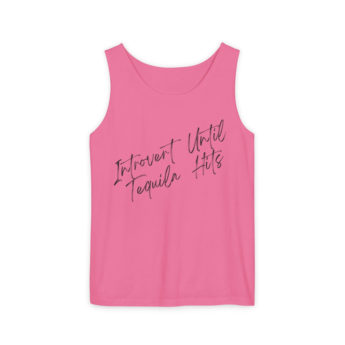 Introvert Until Garment-Dyed Tank Top