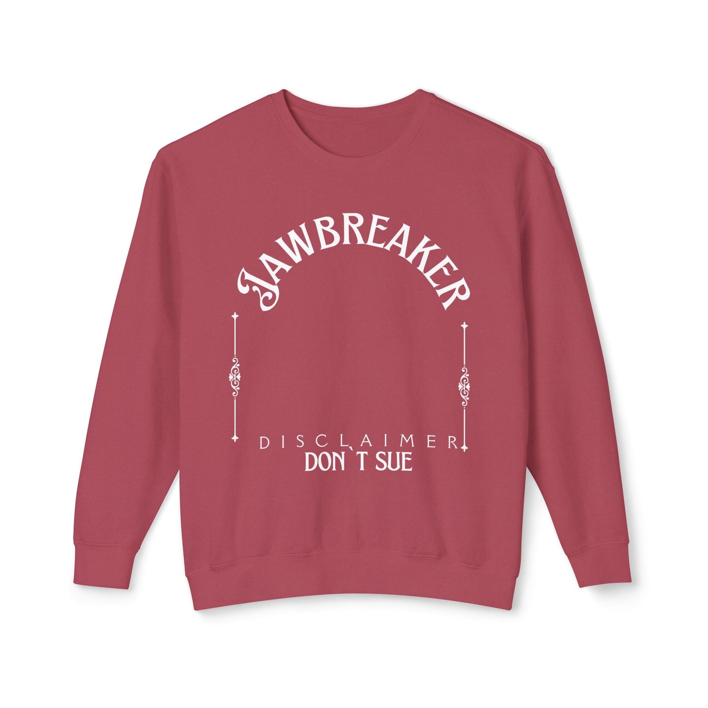 Jawbreaker Unisex Lightweight Crewneck Sweatshirt