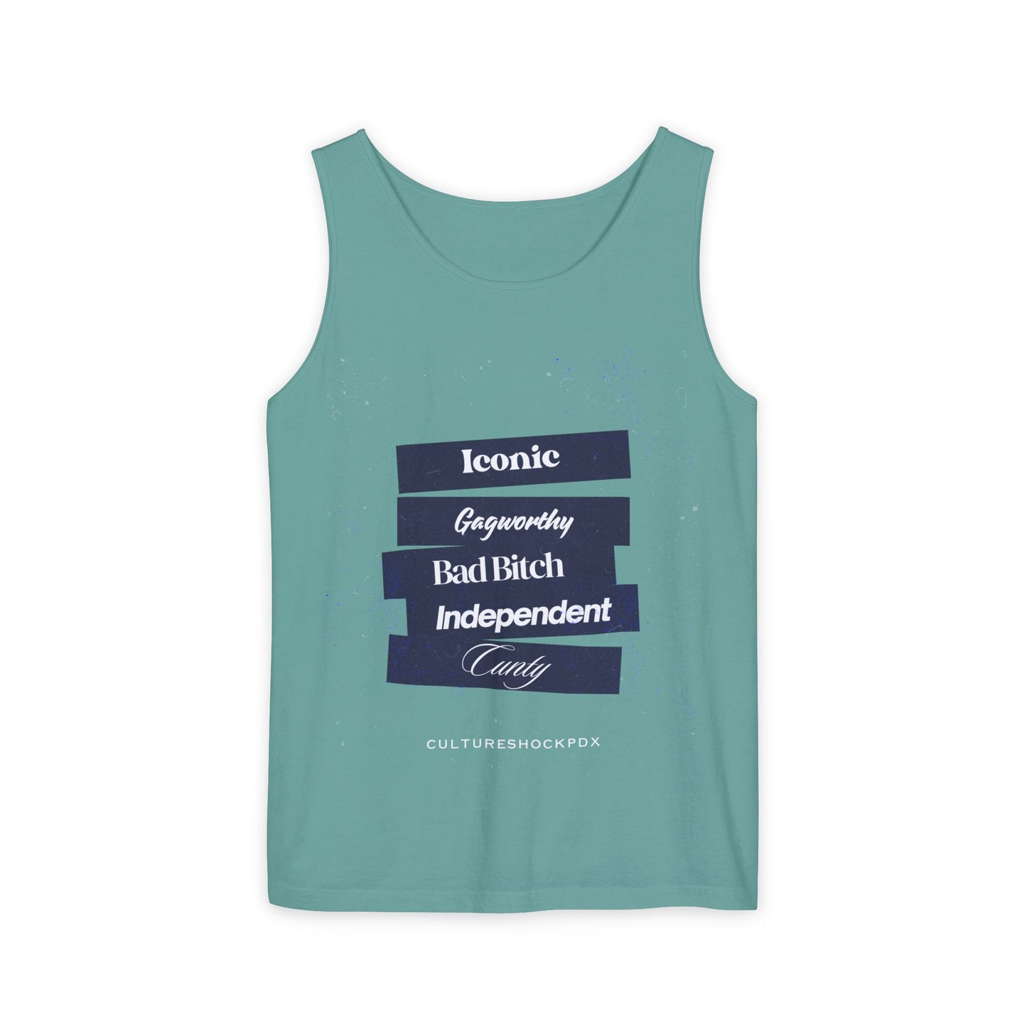 Iconic Unisex Garment-Dyed Tank Top