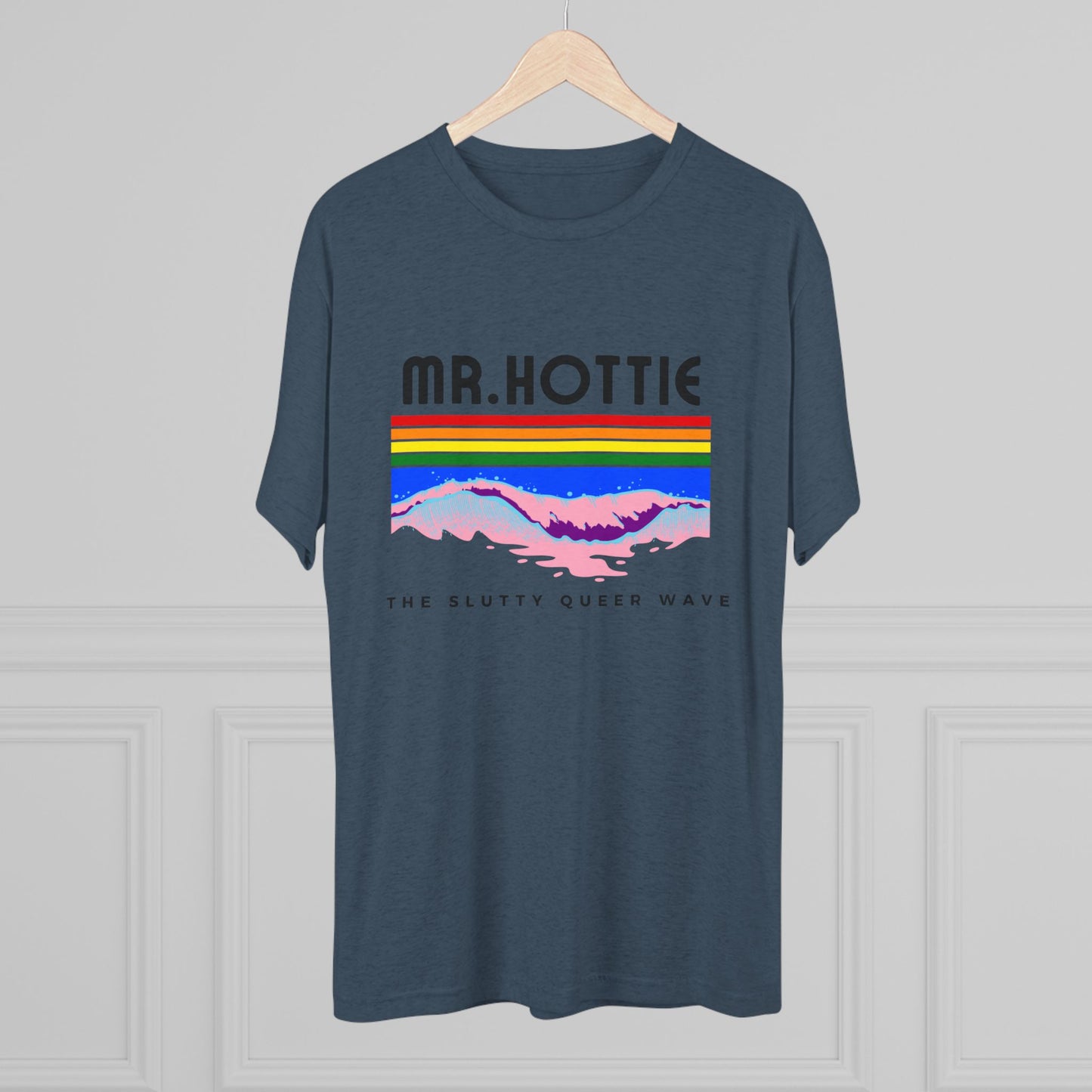 Mr.Hottie Unisex Tri-Blend Crew Tee