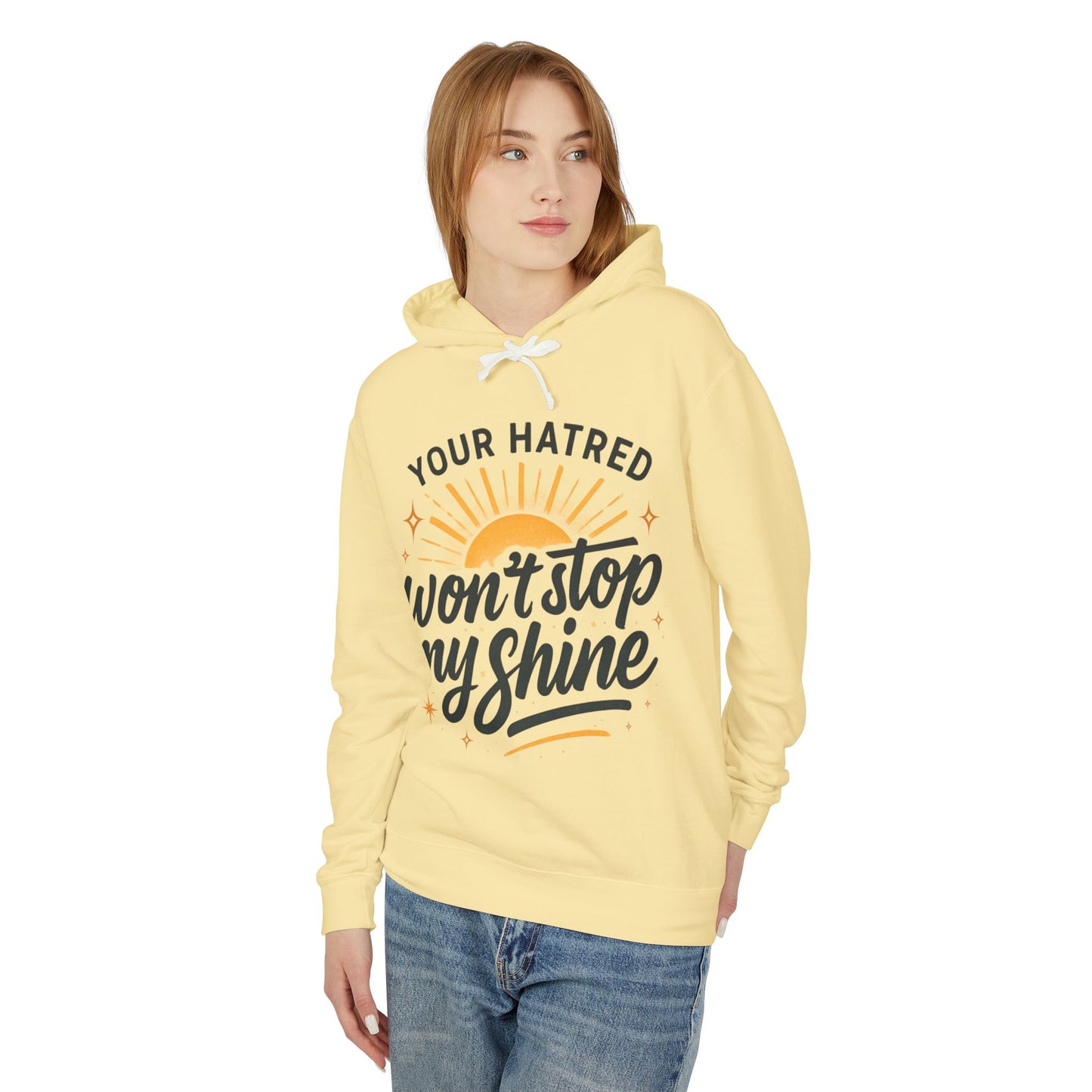 My Shine Unisex Lightweight Hooded Sweatshirt