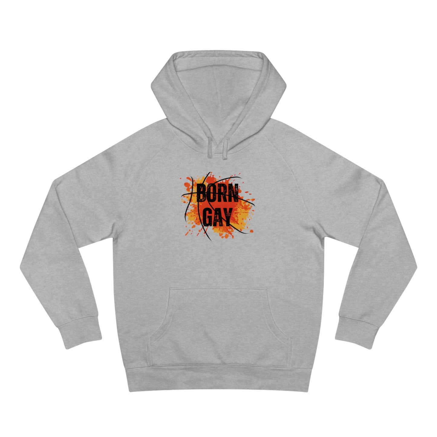 Born Gay Backetball Hoodie
