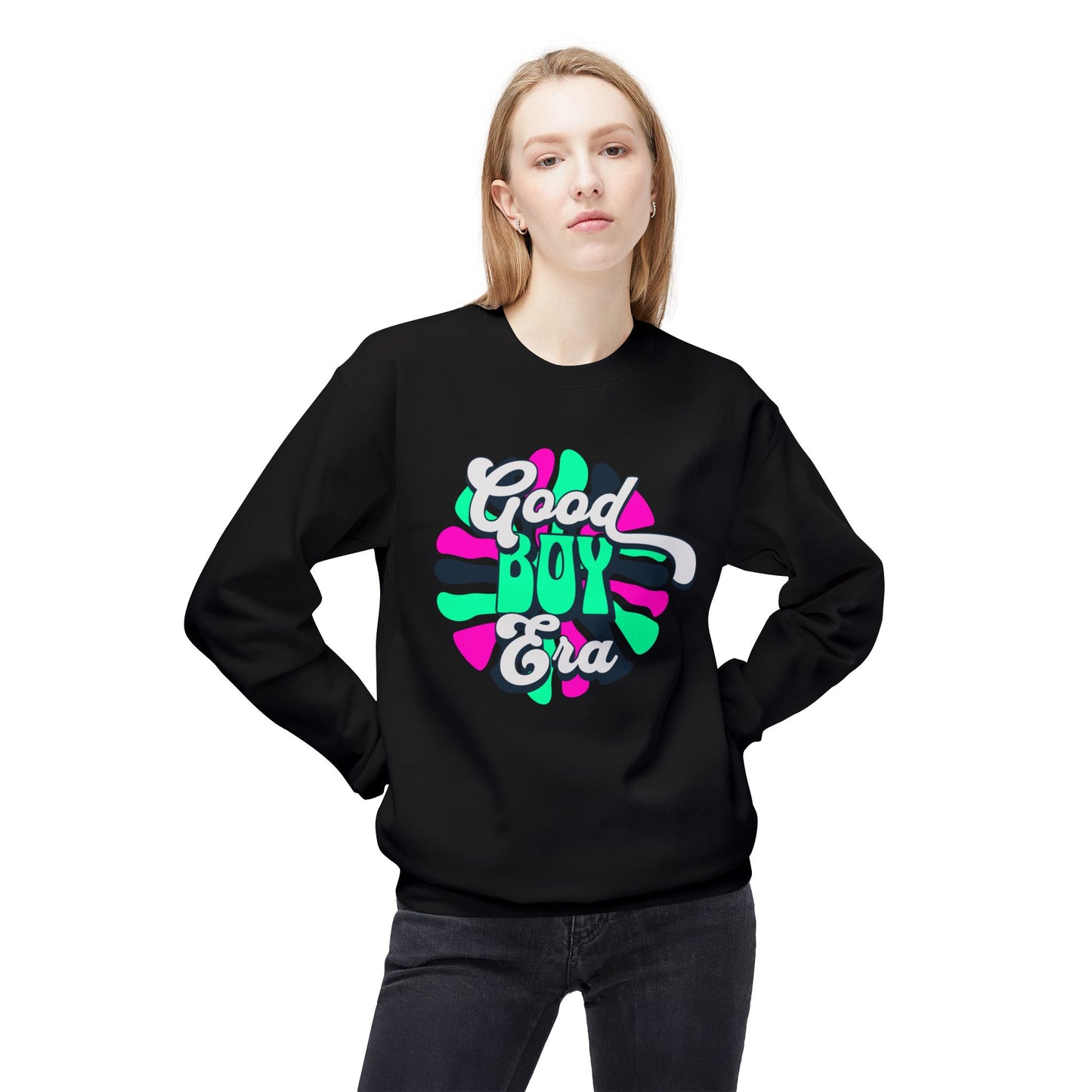 Good Boy Era Unisex Midweight Softstyle Fleece Crewneck Sweatshirt
