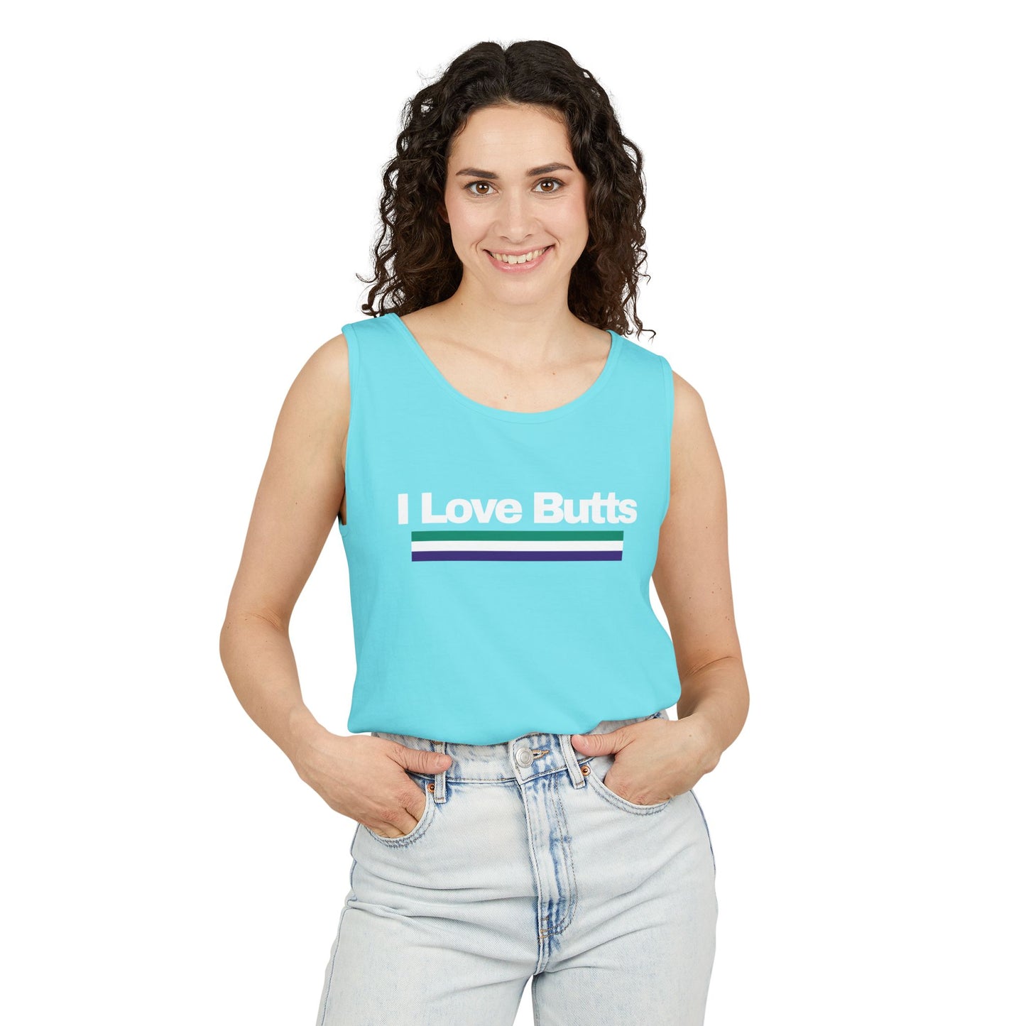 Butts Unisex Garment-Dyed Tank Top
