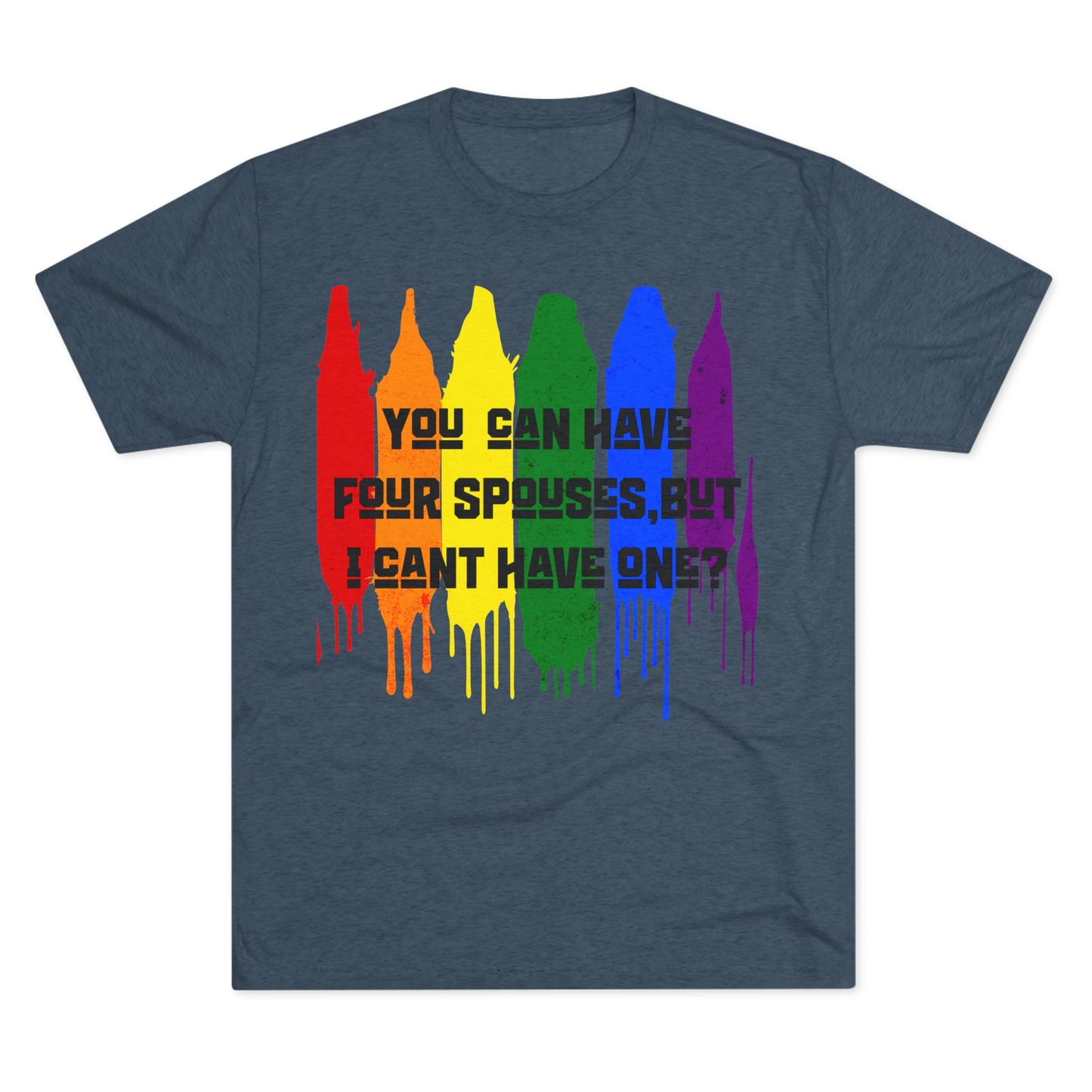 Marriage Equality #1 Unisex Tri-Blend Crew Tee