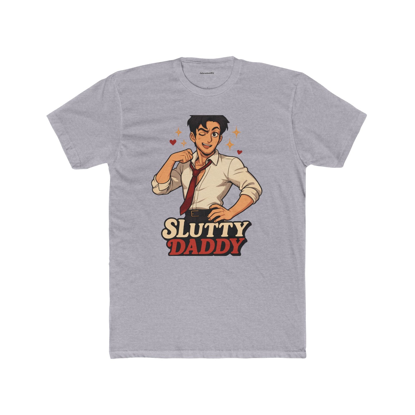 Slutty Daddy Unisex Cotton Crew Tee