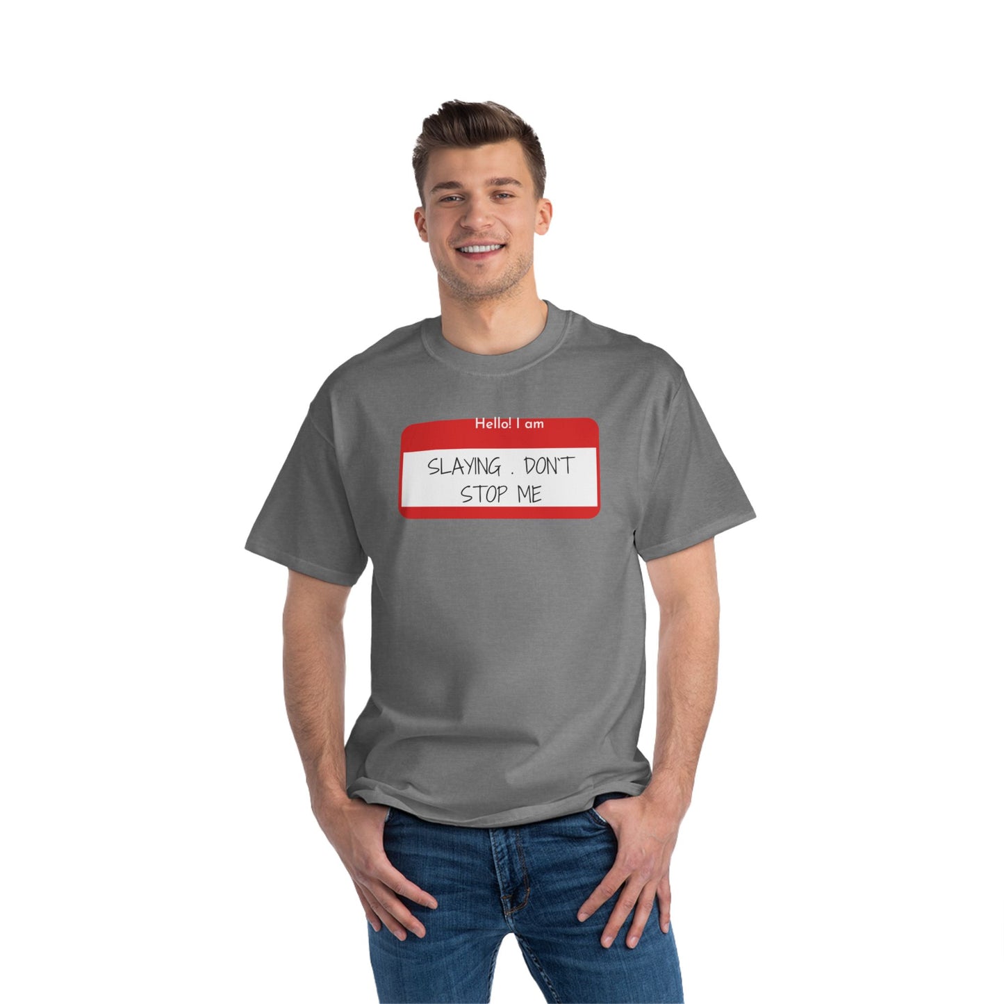 Slaying Beefy-T® Short-Sleeve T-Shirt