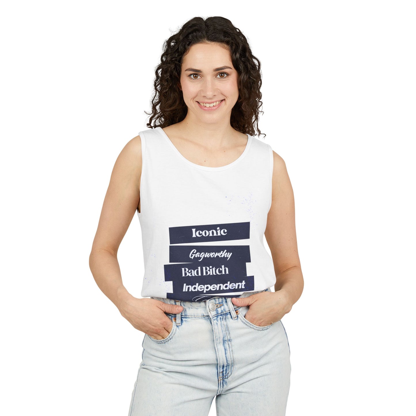 Iconic Unisex Garment-Dyed Tank Top