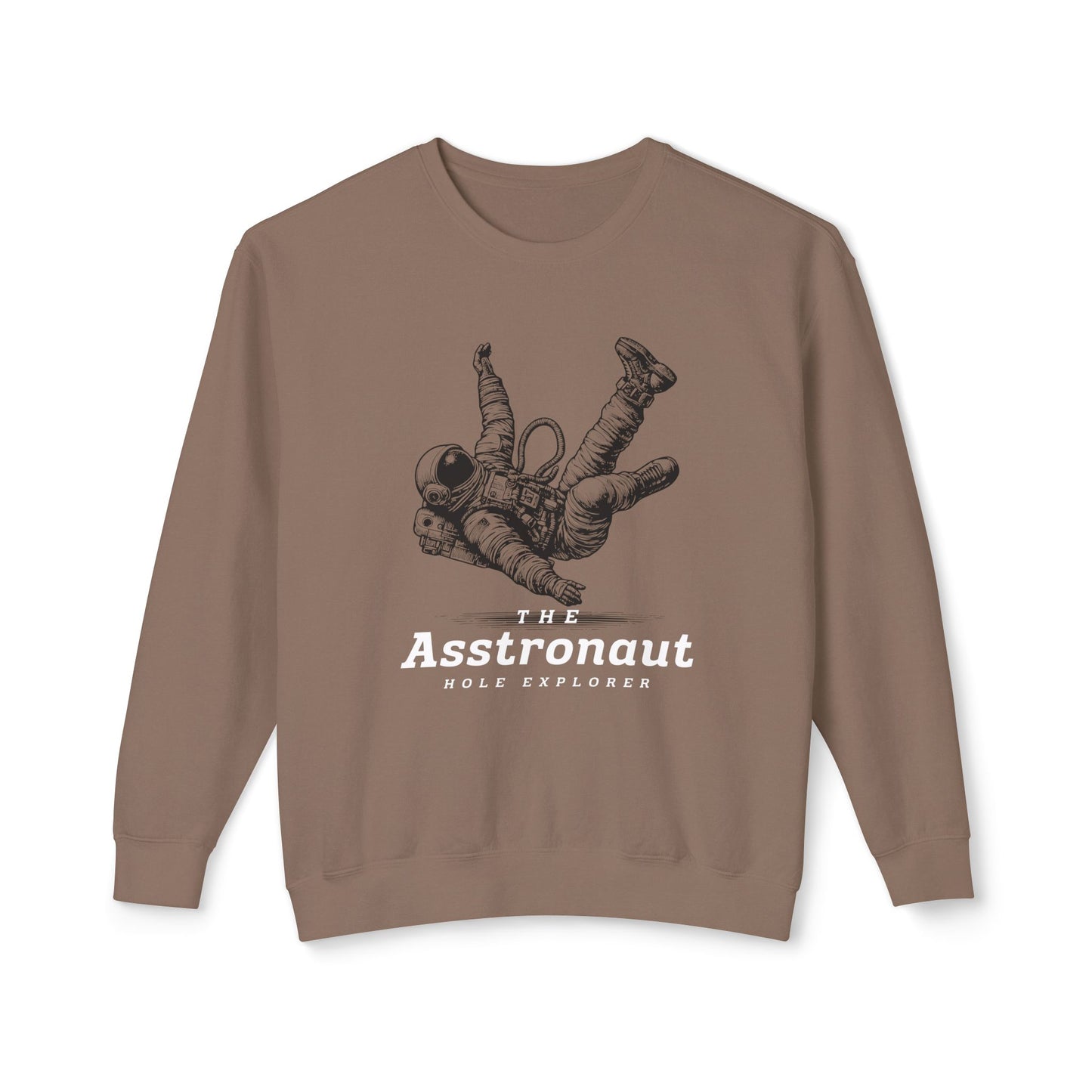 The Asstronaut #1 Unisex Lightweight Crewneck Sweatshirt
