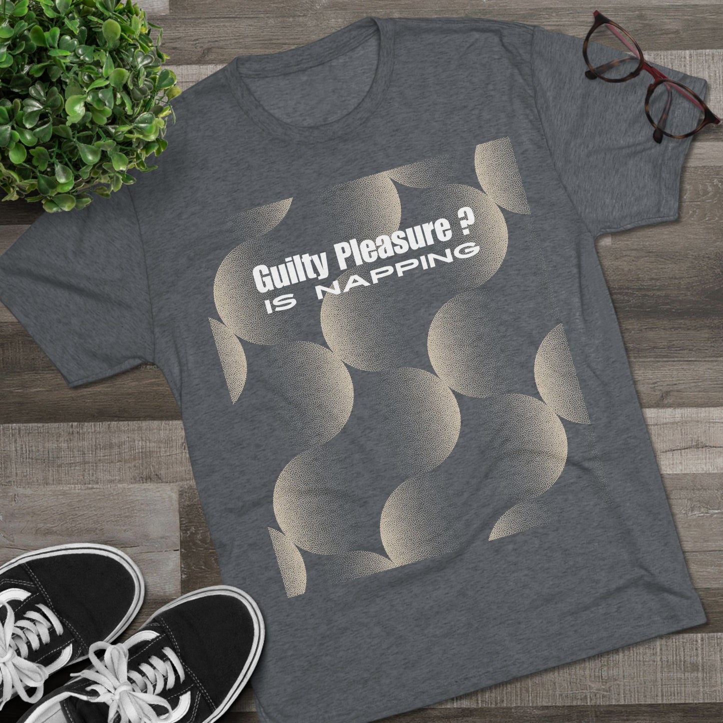 Guilty Pleasure Unisex Tri-Blend Crew Tee