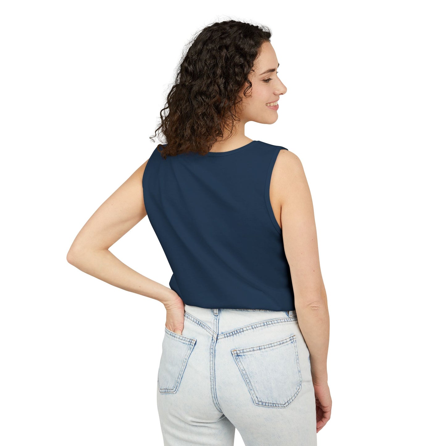 Big Booty Unisex Garment-Dyed Tank Top