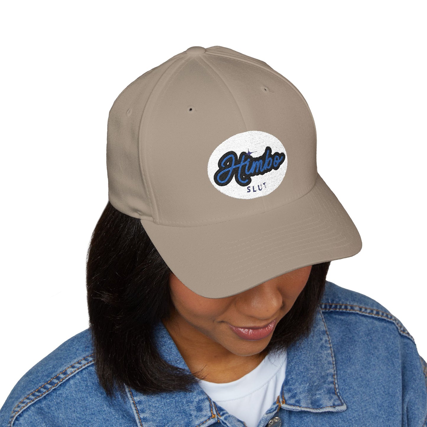 Himbo Slut Closed-Back Structured Cap (Embroidery)