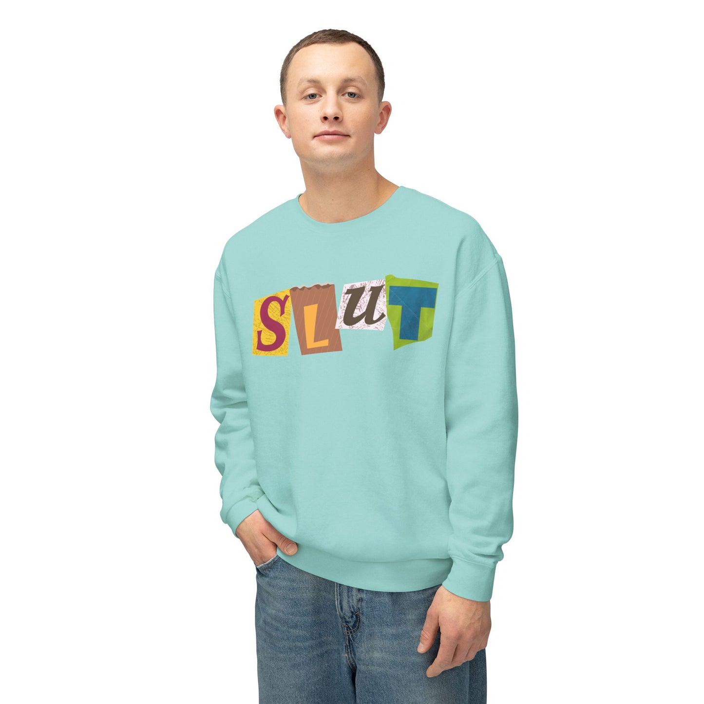 S>LUT Unisex Lightweight Crewneck Sweatshirt