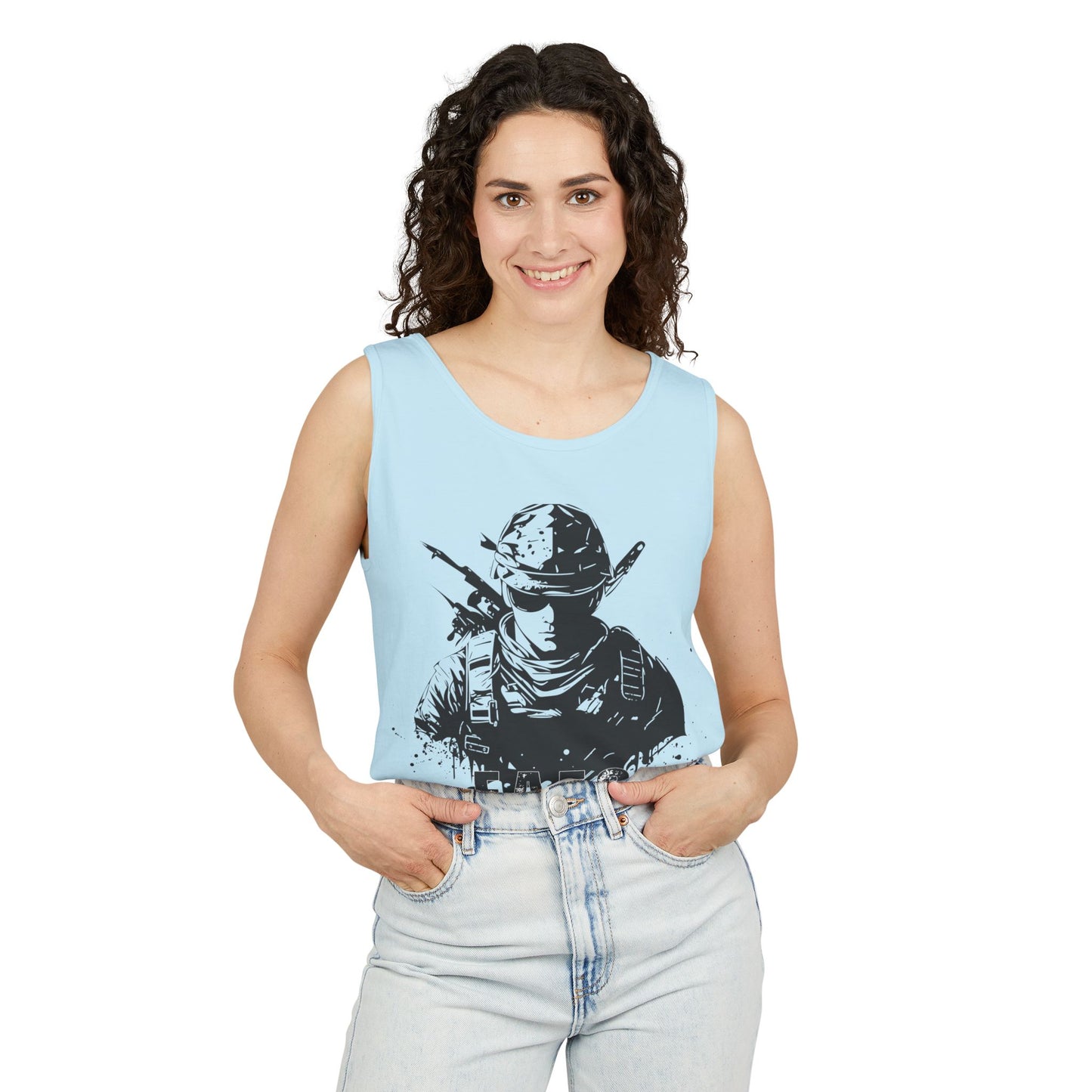 FAFO Unisex Garment-Dyed Tank Top