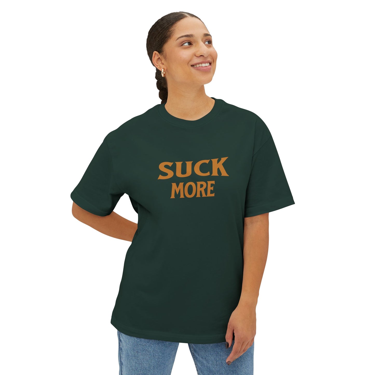Suck More Unisex Oversized Boxy Tee
