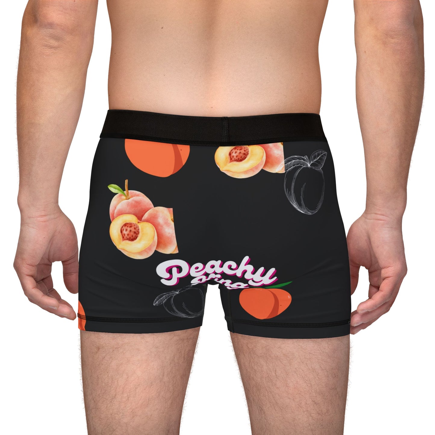 Peachy King Men's Boxers (AOP)