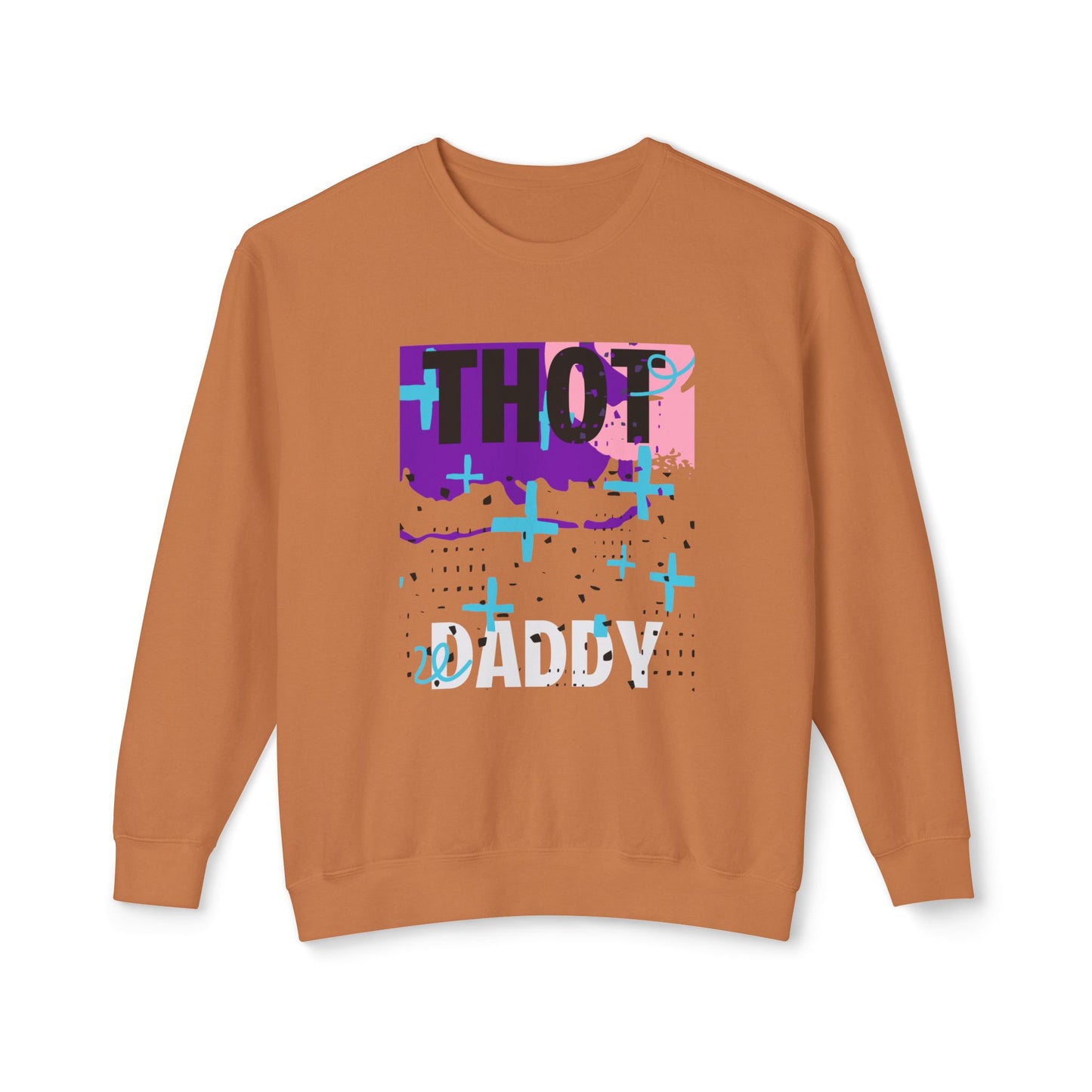 Thot Daddy Unisex Lightweight Crewneck Sweatshirt