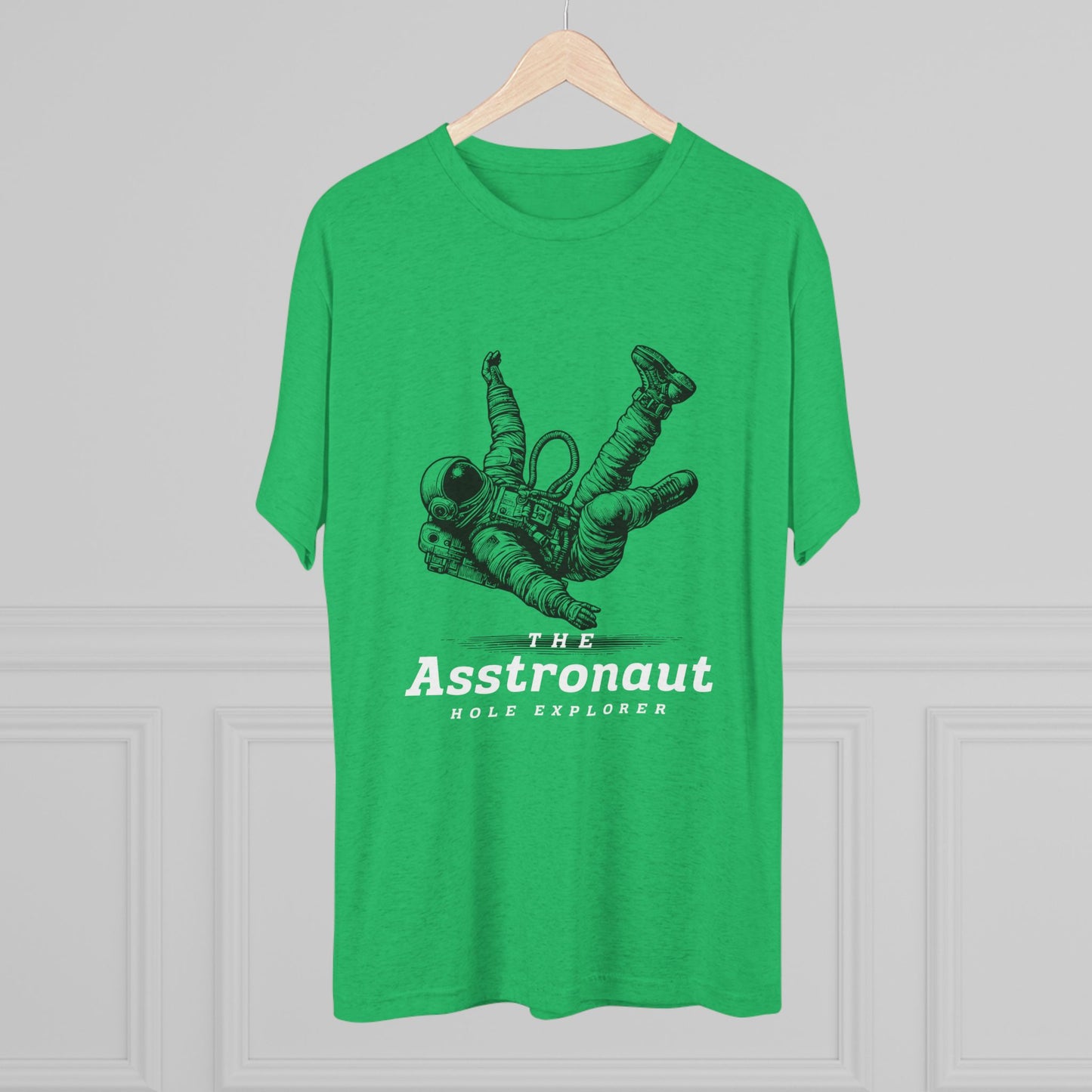 The Asstronaut Unisex Tri-Blend Crew Tee