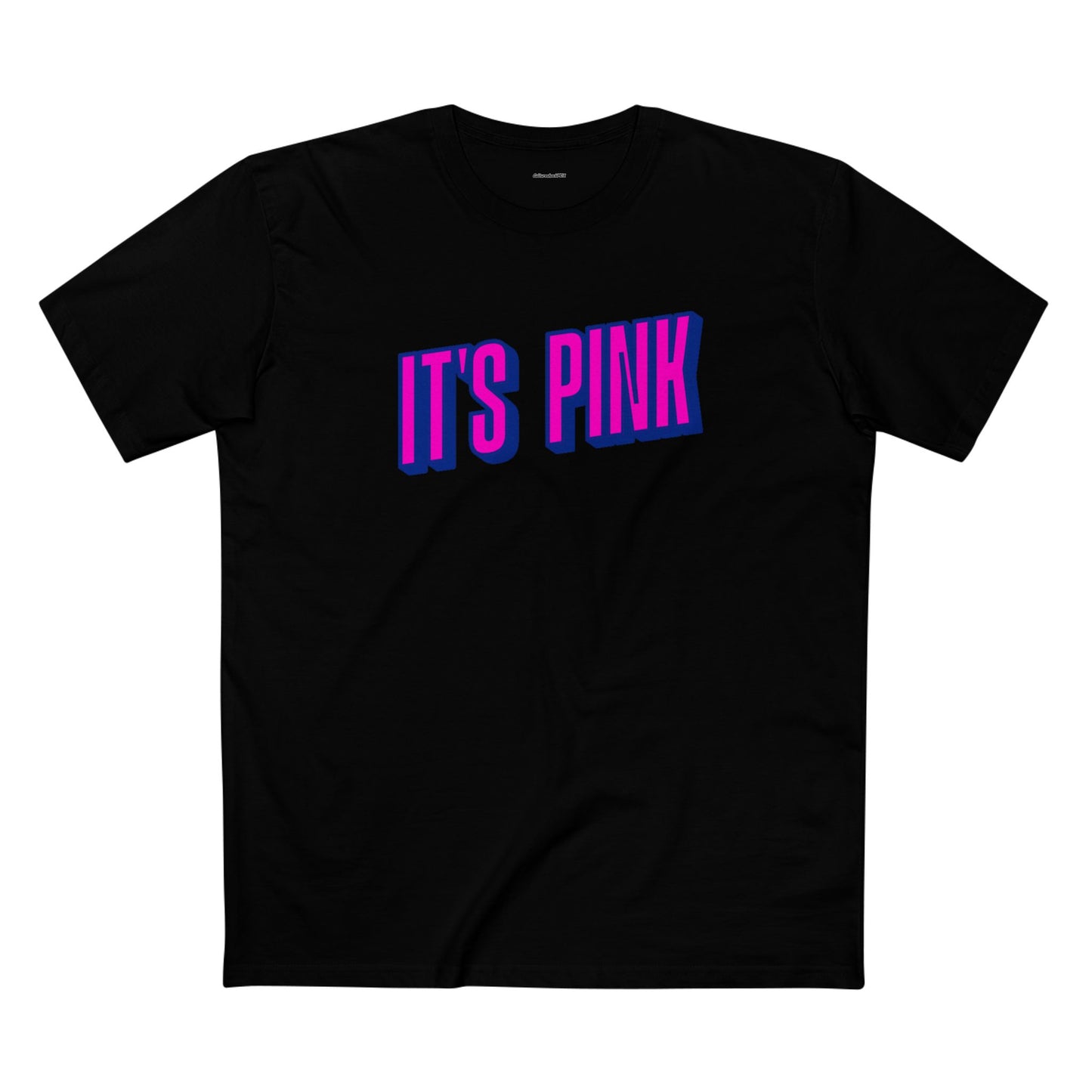 It`s Pink Adult Staple Tee