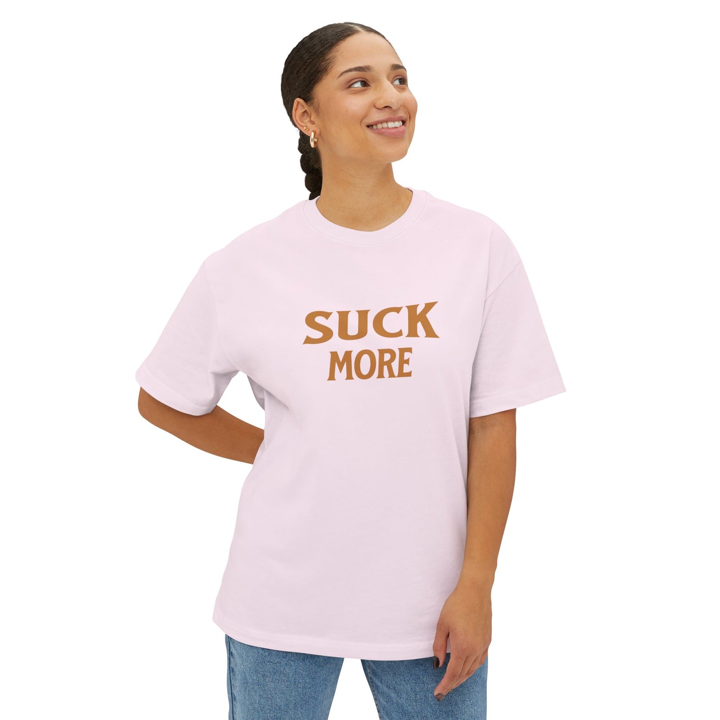 Suck More Unisex Oversized Boxy Tee