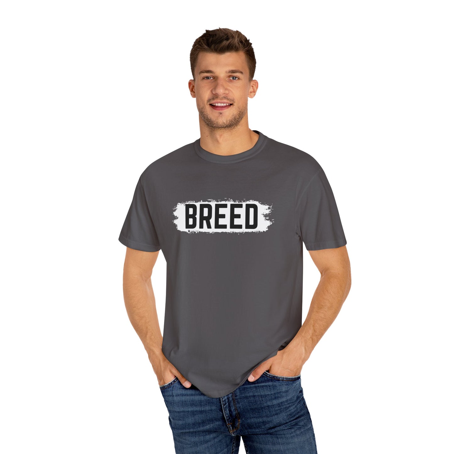 Breed Unisex Garment-Dyed T-shirt