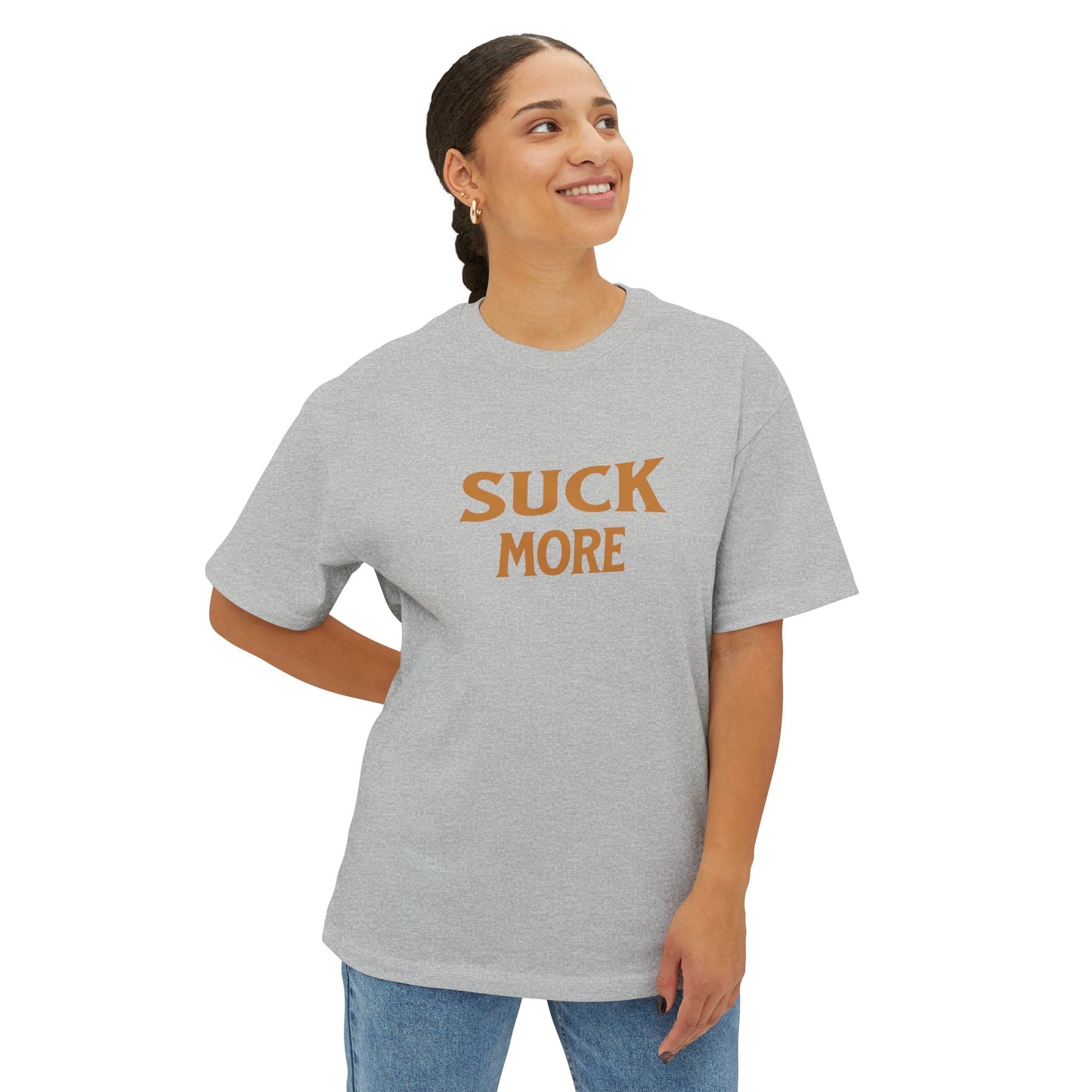 Suck More Unisex Oversized Boxy Tee