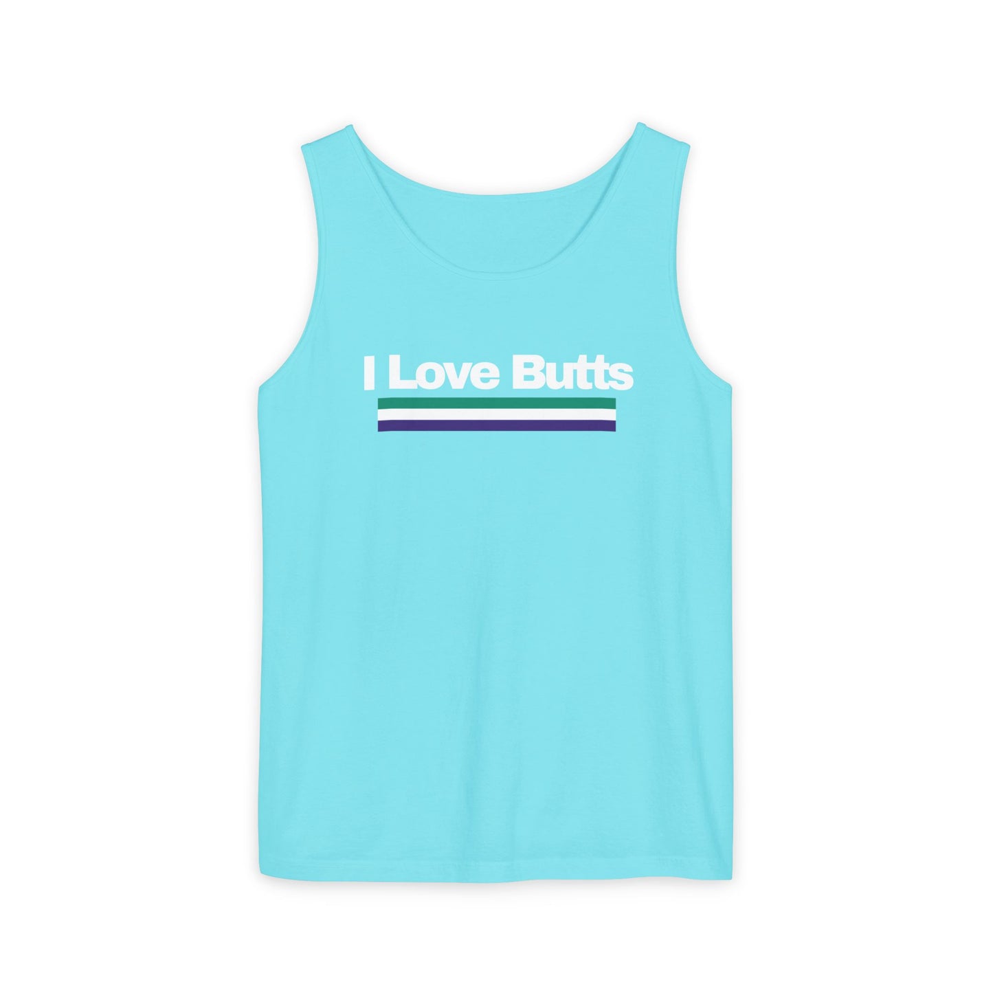 Butts Unisex Garment-Dyed Tank Top