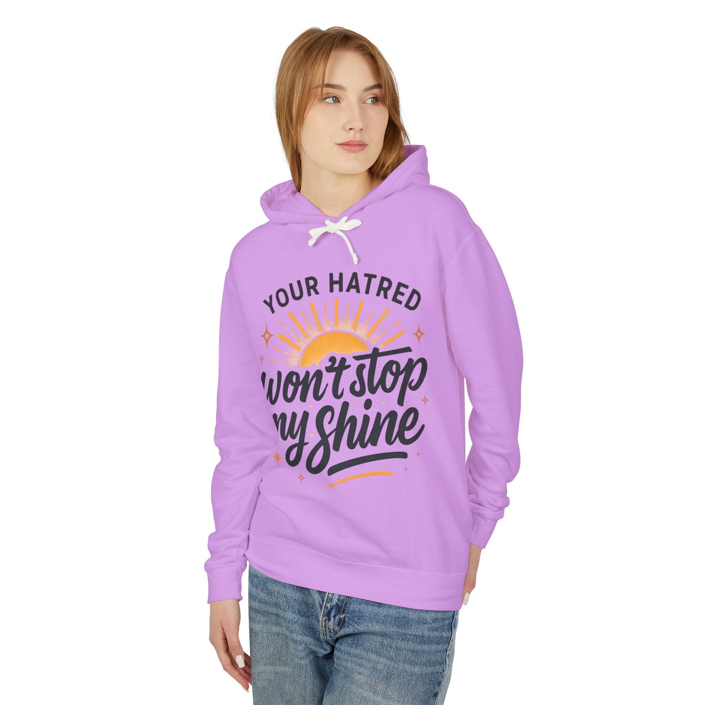 My Shine Unisex Lightweight Hooded Sweatshirt