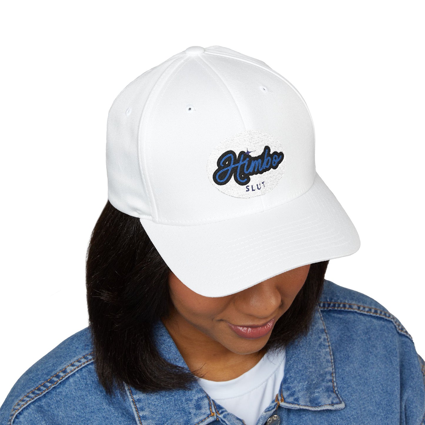 Himbo Slut Closed-Back Structured Cap (Embroidery)