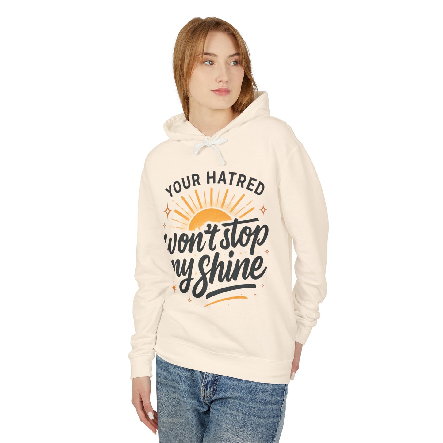 My Shine Unisex Lightweight Hooded Sweatshirt