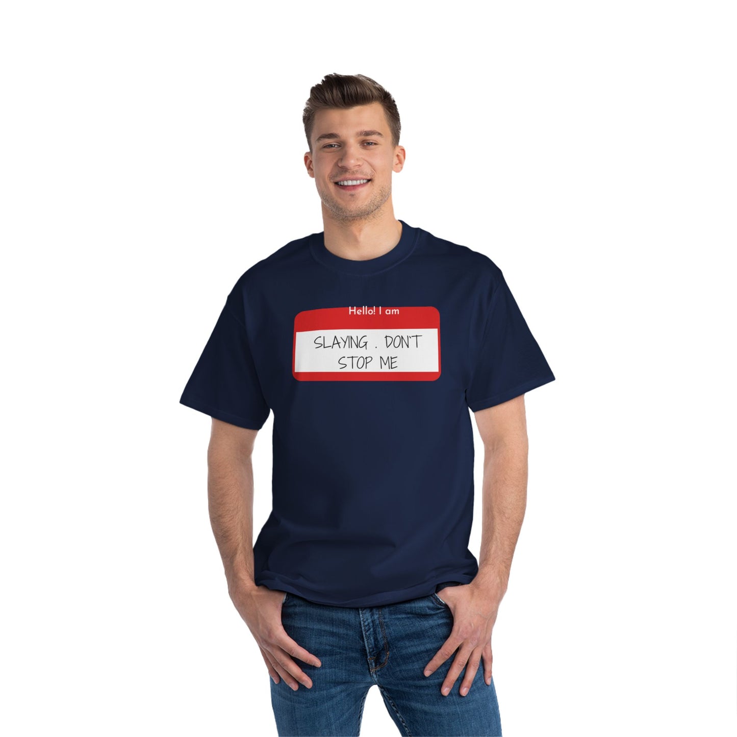 Slaying Beefy-T® Short-Sleeve T-Shirt
