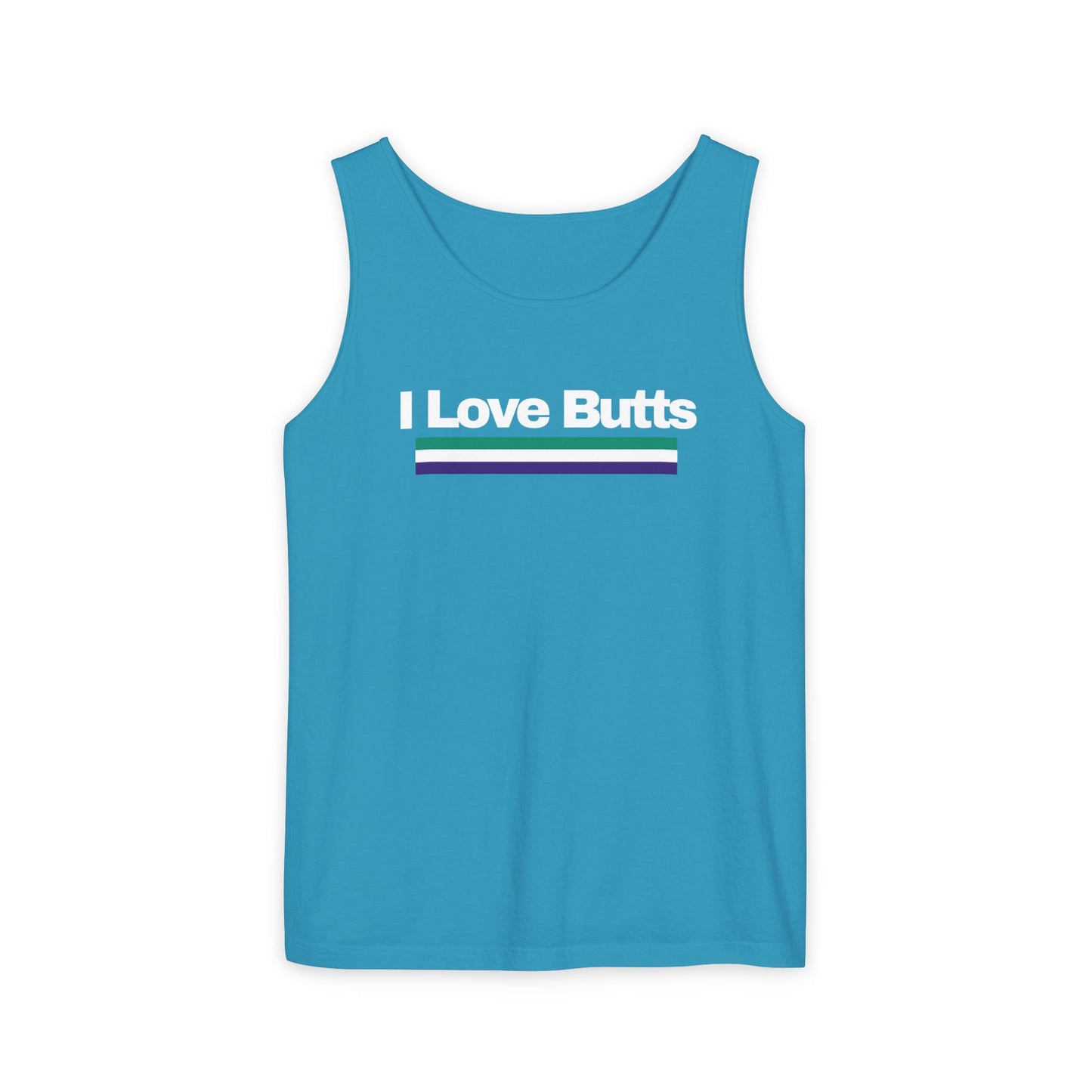Butts Unisex Garment-Dyed Tank Top