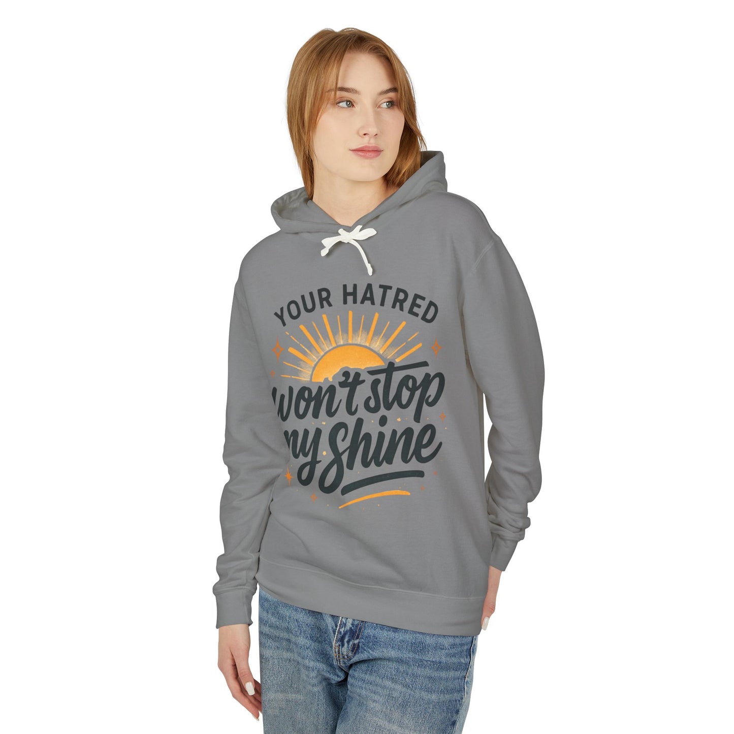 My Shine Unisex Lightweight Hooded Sweatshirt