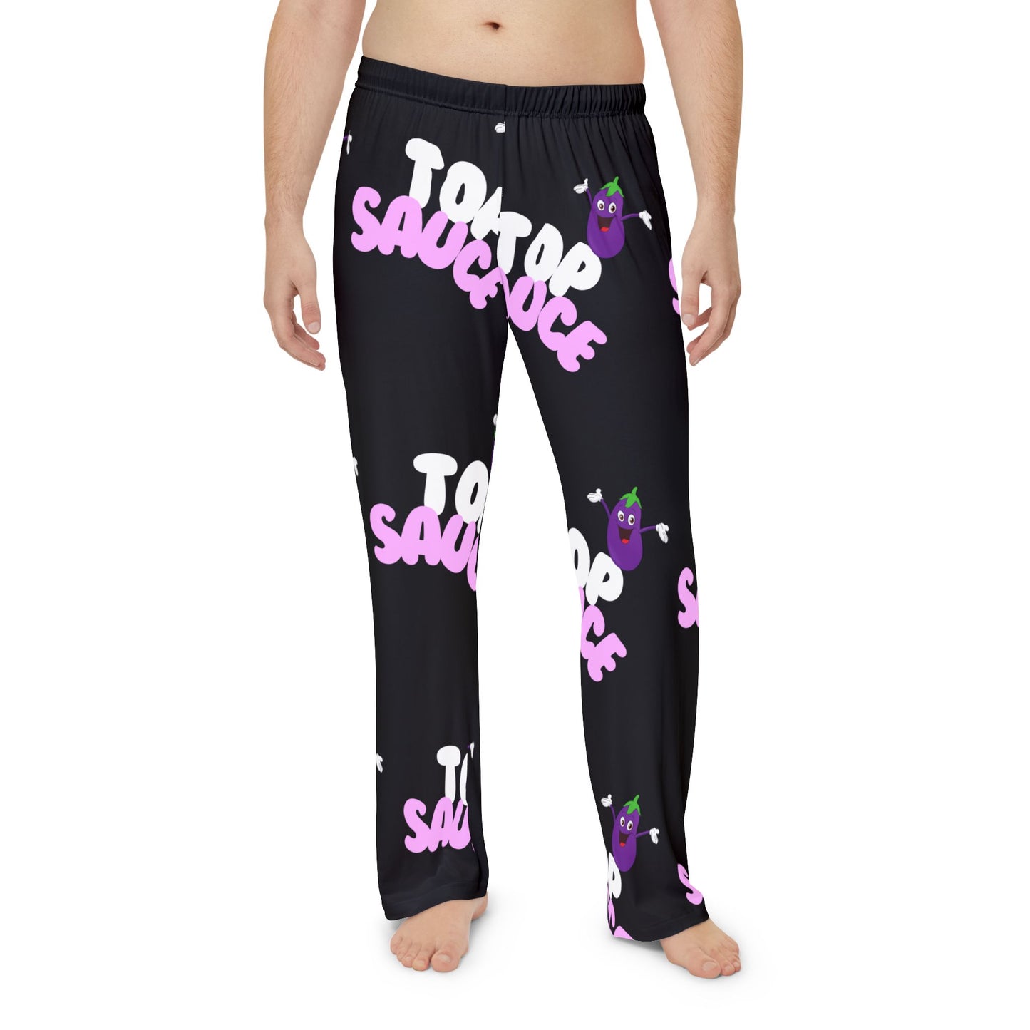 Top Sauce Men's Pajama Pants (AOP)