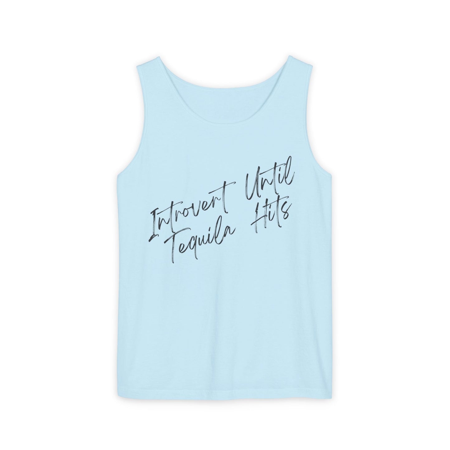 Introvert Until Garment-Dyed Tank Top