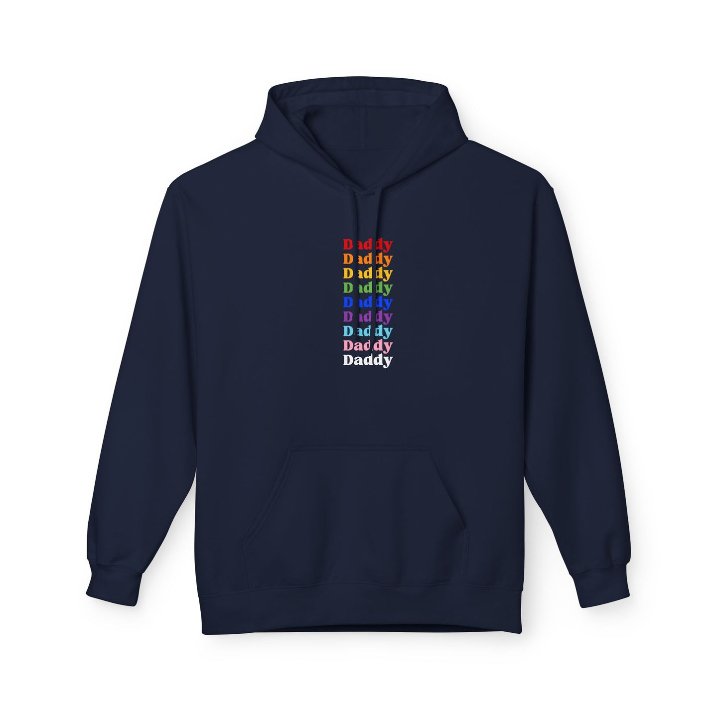 Pride Daddy Unisex Midweight Softstyle Fleece Hoodie