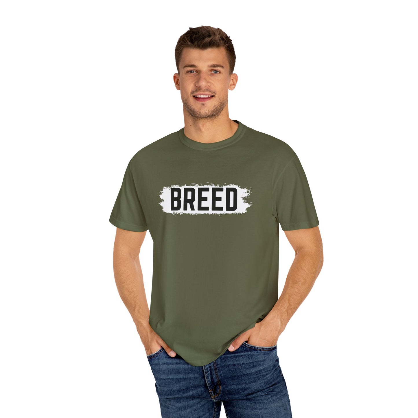 Breed Unisex Garment-Dyed T-shirt