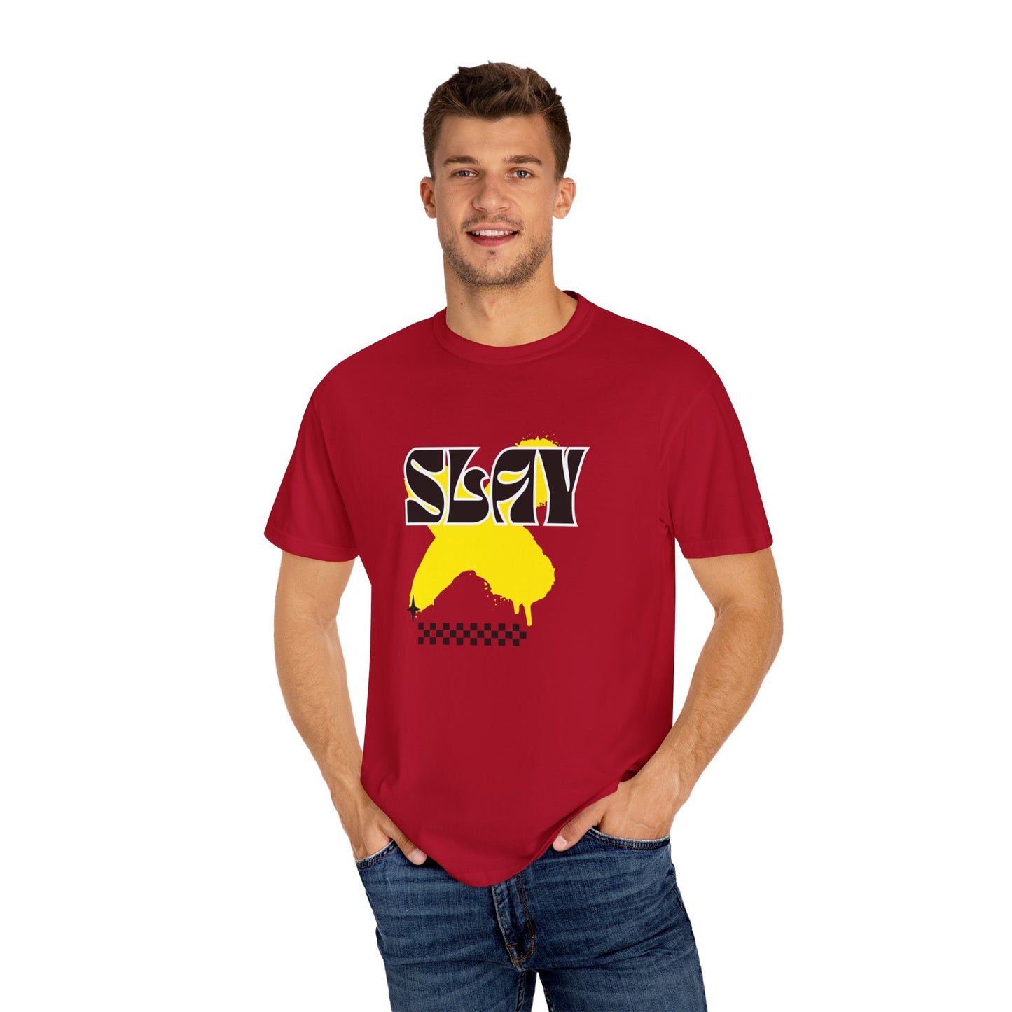 Slay Unisex Garment-Dyed T-shirt