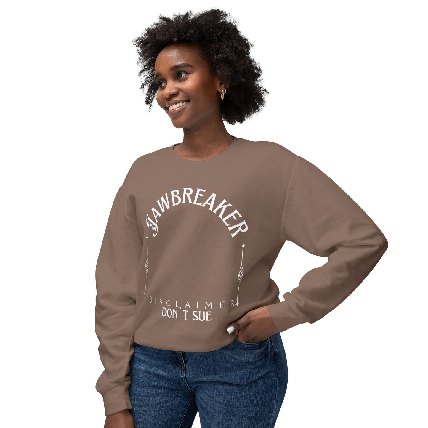Jawbreaker Unisex Lightweight Crewneck Sweatshirt