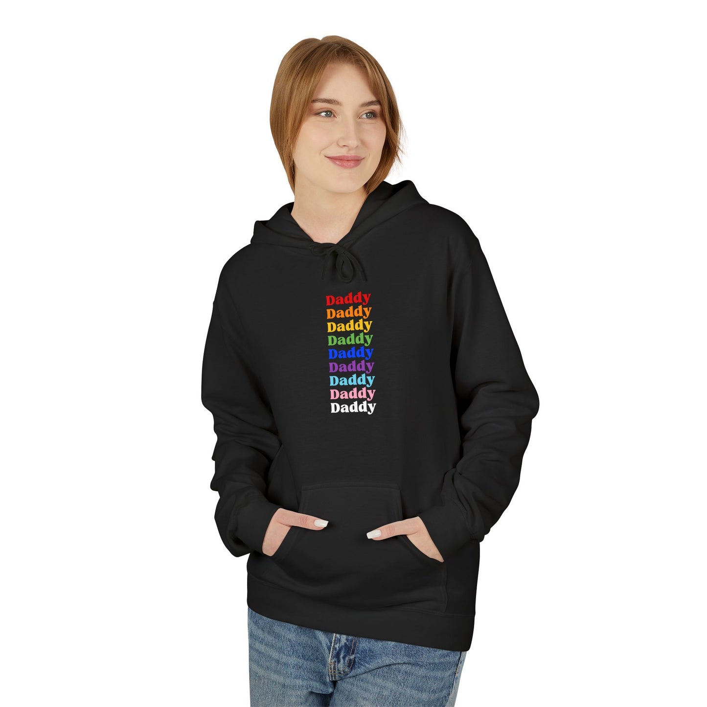 Pride Daddy Unisex Midweight Softstyle Fleece Hoodie