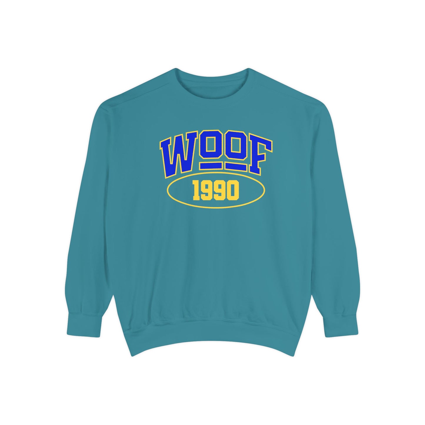 Woof 1990 Unisex Garment-Dyed Sweatshirt