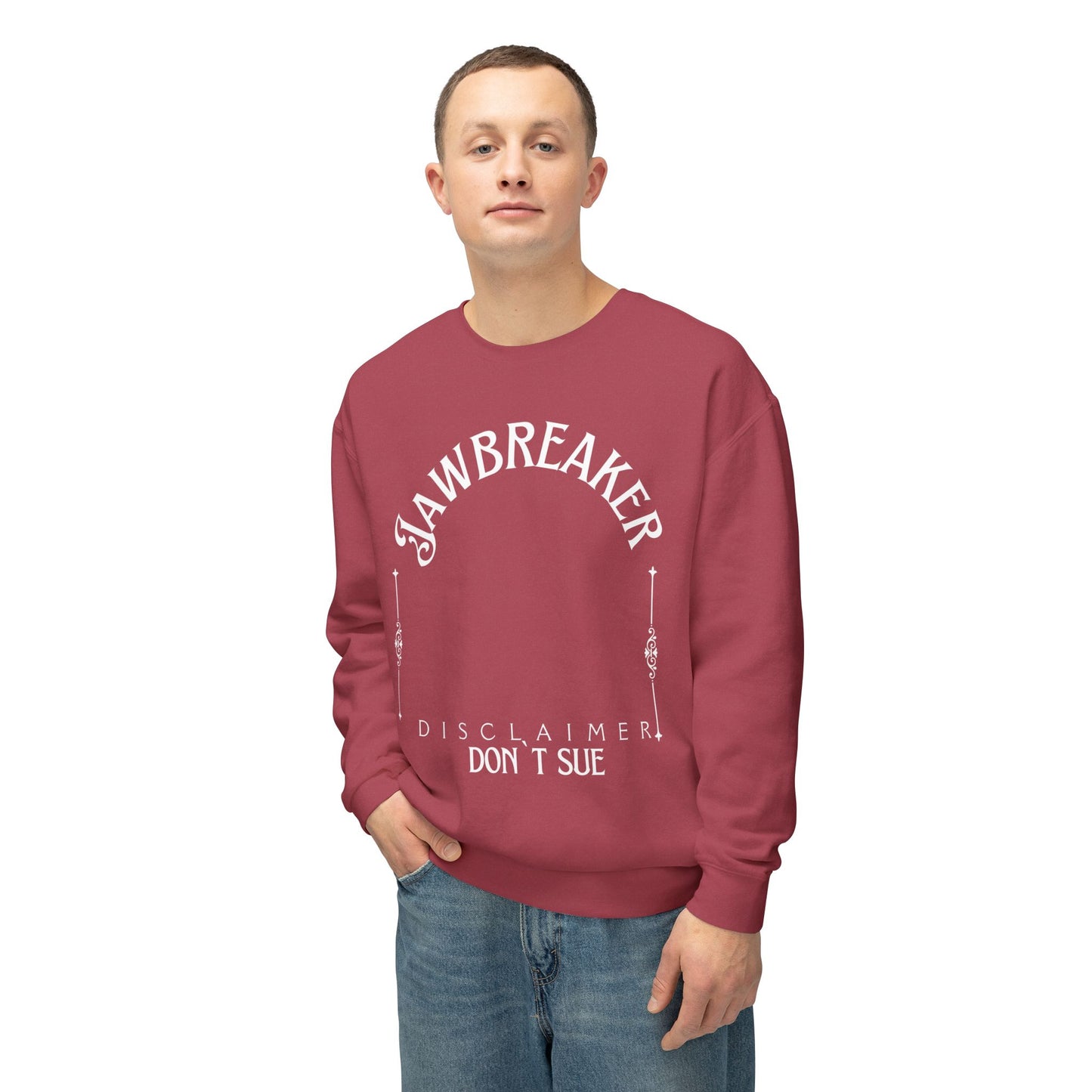 Jawbreaker Unisex Lightweight Crewneck Sweatshirt