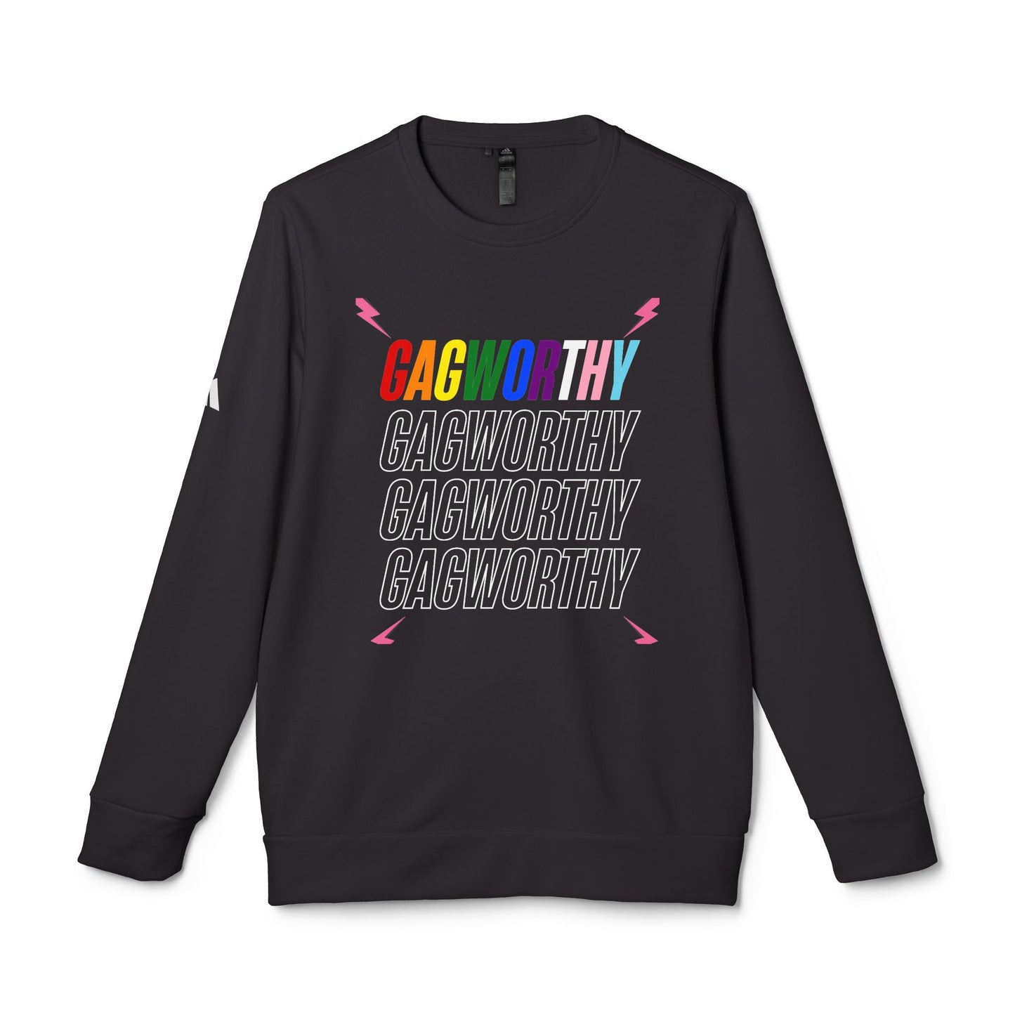 Gagworthy adidas Unisex Fleece Crewneck Sweatshirt