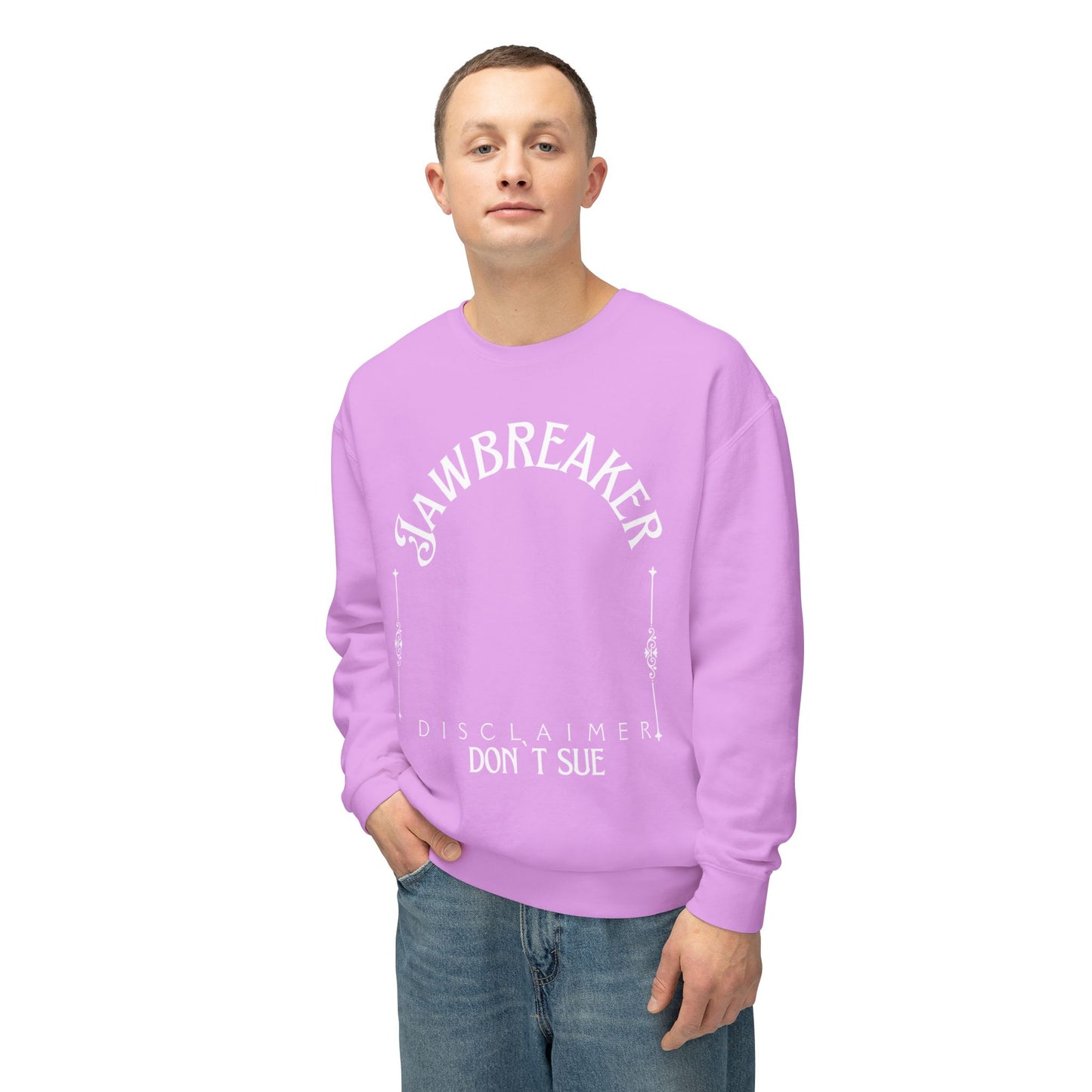Jawbreaker Unisex Lightweight Crewneck Sweatshirt