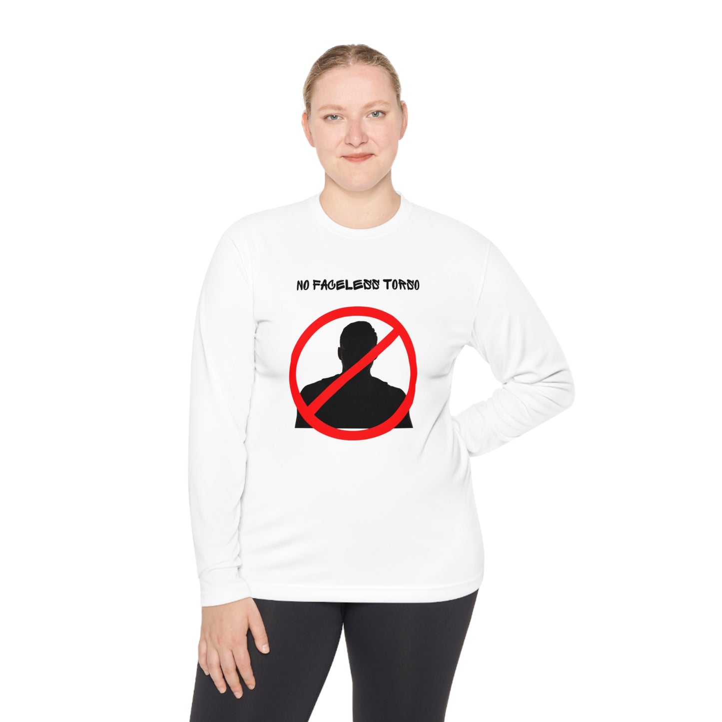No Faceless Torso Unisex Lightweight Long Sleeve Tee