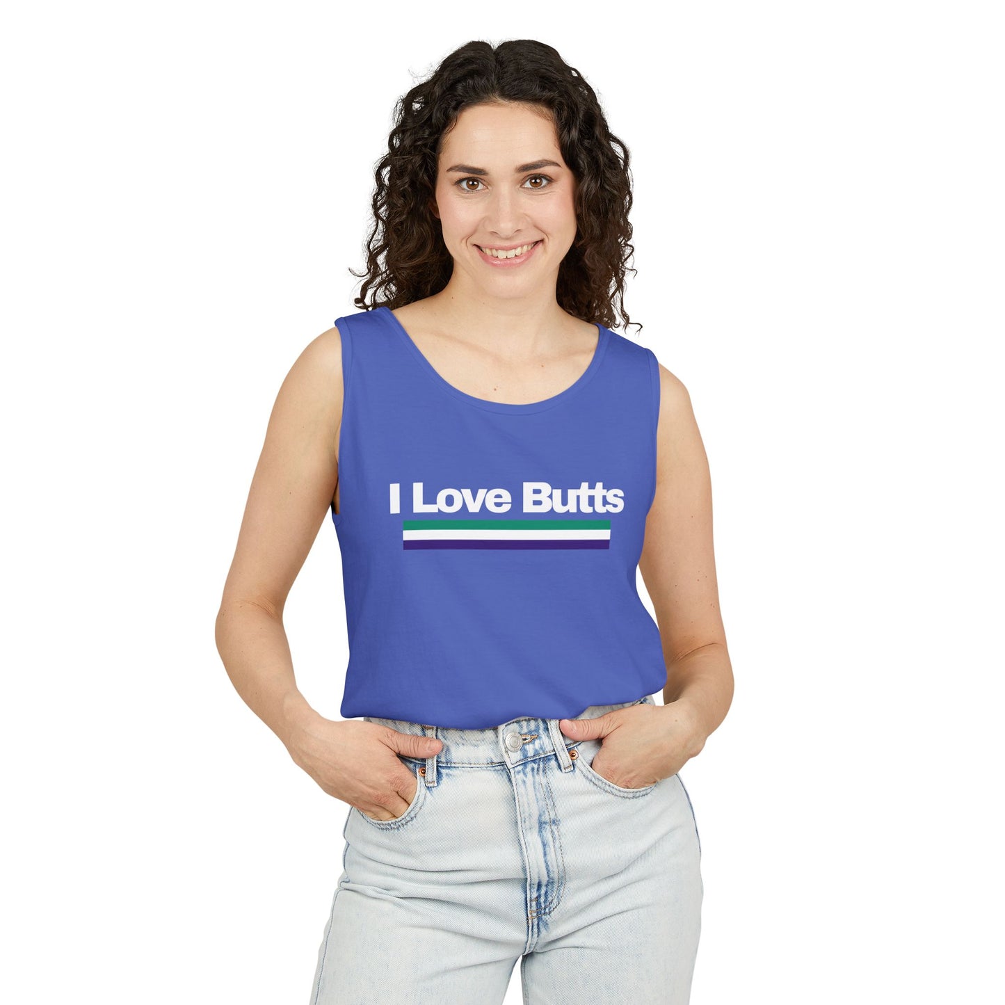 Butts Unisex Garment-Dyed Tank Top