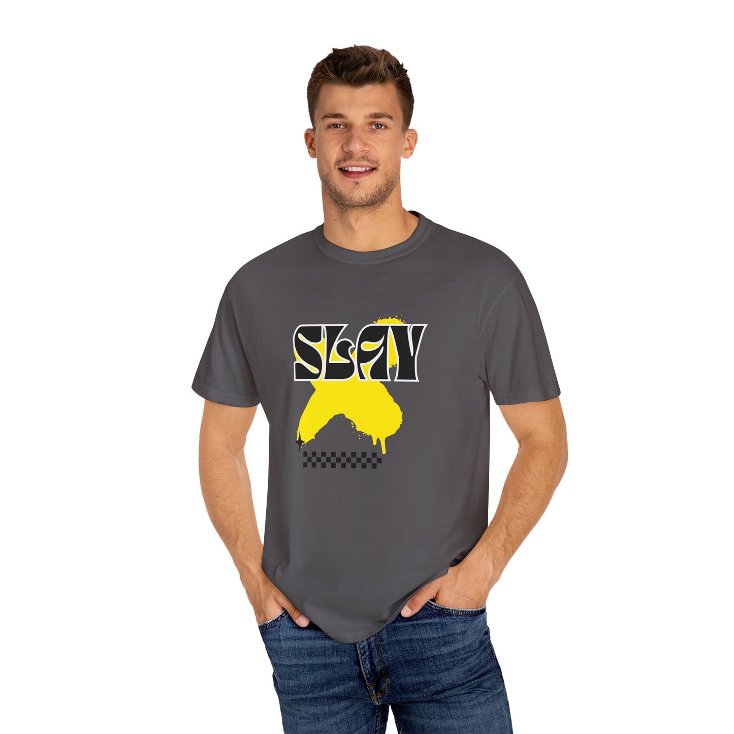 Slay Unisex Garment-Dyed T-shirt